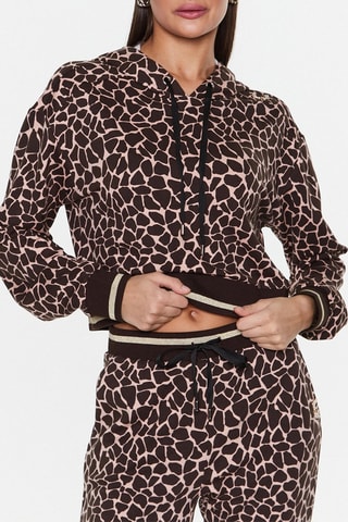 Sweater met Capuchon - Bruin