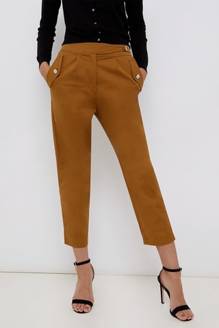 Driekwart Broek - Bruin