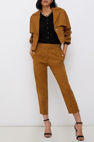Driekwart Broek - Bruin
