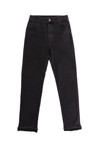 Jeans Hoge Taille - Zwart