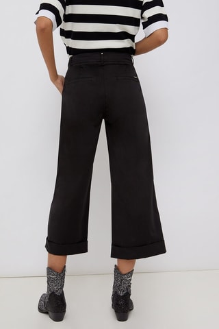 Broek Flare Cut - Zwart