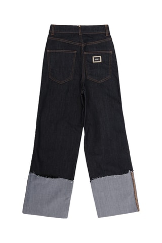 Broek Flare Cut - Donkerblauw