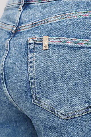 Jeans Flare Cut - Hemelsblauw