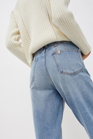 Jeans mom fit - Hemelsblauw