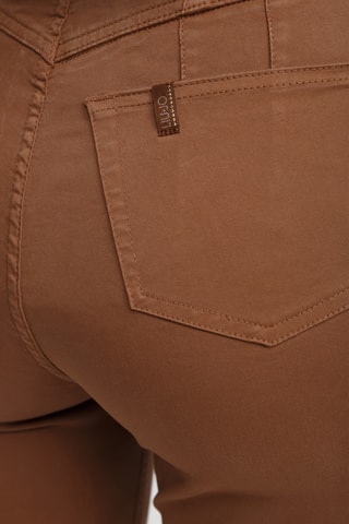 Broek Hoge Taille - Bronskleurig