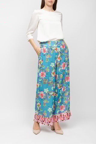 Broek - Blauw Turquoise