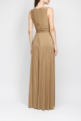 Mouwloze Jumpsuit - Goudkleurig