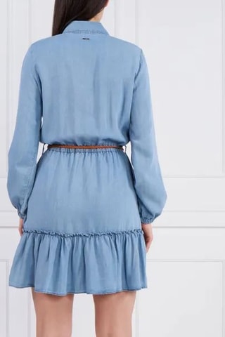 Blouse-jurk - Hemelsblauw