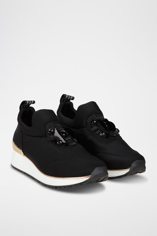 Wedge Sneakers - Zwart