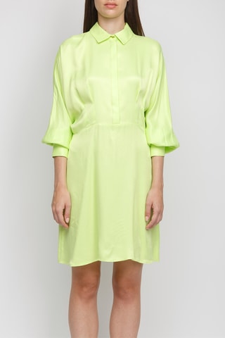 Blouse-jurk - Lichtgroen
