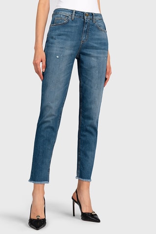 Jeans Hoge Taille - Blauw