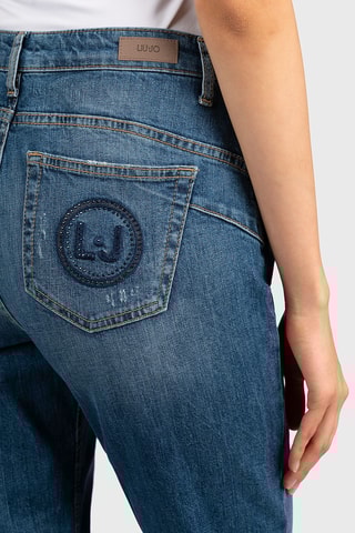 Jeans Hoge Taille - Blauw