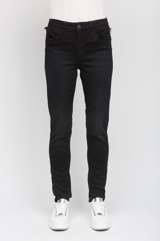 Jeans Hoge Taille - Zwart