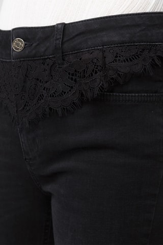 Jeans Hoge Taille - Zwart