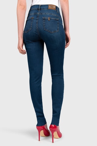 Jeans Hoge Taille - Donkerblauw