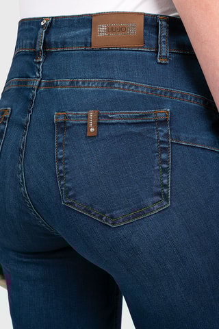 Jeans Hoge Taille - Donkerblauw