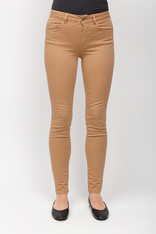 Jeans Hoge Taille - Beige