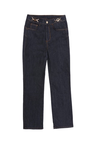 Jeans Hoge Taille - Donkerblauw
