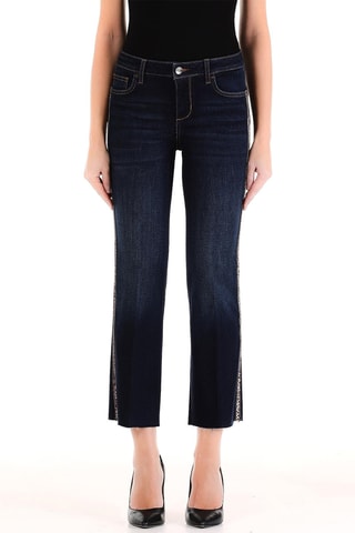 Jeans Flare Cut - Donkerblauw