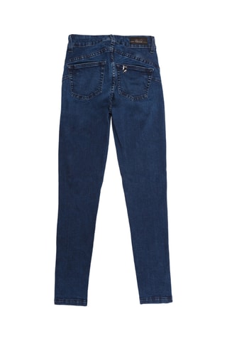 Jeans Hoge Taille - Donkerblauw