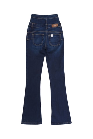 Jeans Flare Cut - Donkerblauw