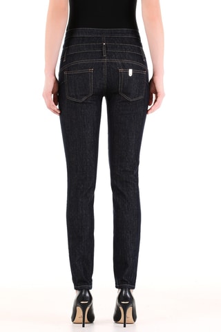 Jeans Hoge Taille - Donkerblauw