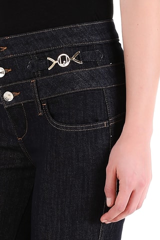 Jeans Hoge Taille - Donkerblauw