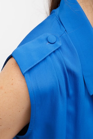 Mouwloze Bodysuit - Blauw