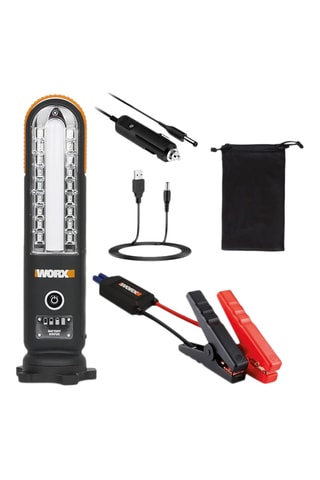 Démarreur de voiture avec lampe à LED sans fil - 12 V