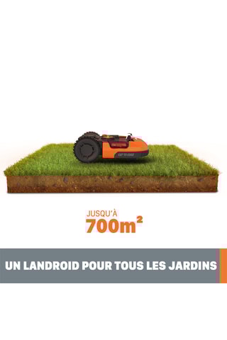 Robot tondeuse connecté Landroid Plus - 700 m²
