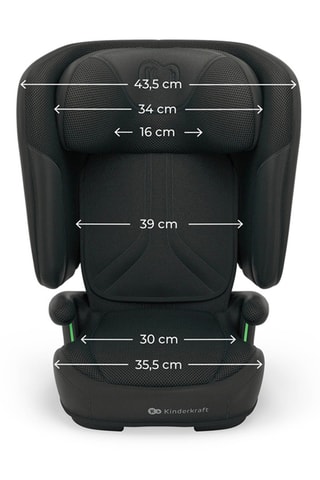 Autostoeltje Unity 2 - Zwart - 3,5 tot 12 Jaar - 100 tot 150 cm - Zwart