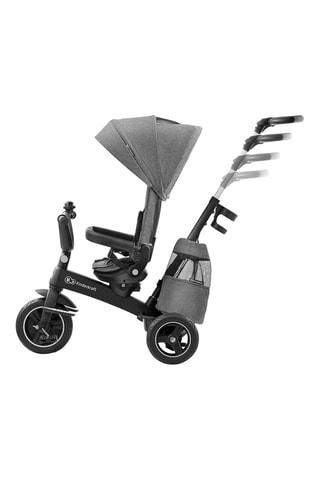 Driewieler EasyTwist - Grijs en Zwart - 9 Maanden t/m 5 Jaar