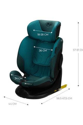 Autostoeltje I-FIX - Pasgeborene t/m 36 kg - Blauw