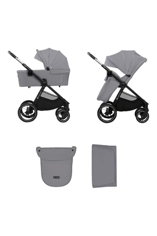 Kinderwagen + Accessoires Nea 2 - Zwart en grijs