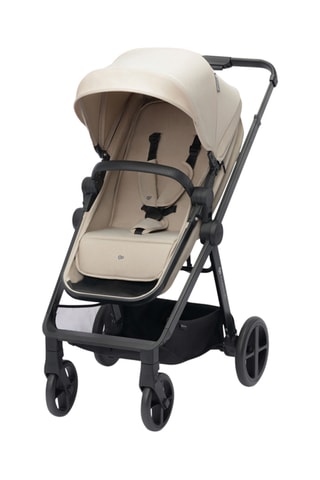 3-in-1 Kinderwagen Newly Mink Pro Vanaf de Geboorte - Tot 22 kg - Zwart en beige