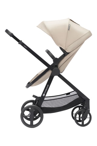 3-in-1 Kinderwagen Newly Mink Pro Vanaf de Geboorte - Tot 22 kg - Zwart en beige