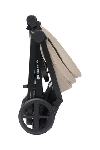 3-in-1 Kinderwagen Newly Mink Pro Vanaf de Geboorte - Tot 22 kg - Zwart en beige
