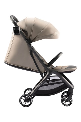 Kinderwagen NUBI 2 - Antraciet en beige - T/m 4 jaar- Tot 22 kg - Zwart en beige
