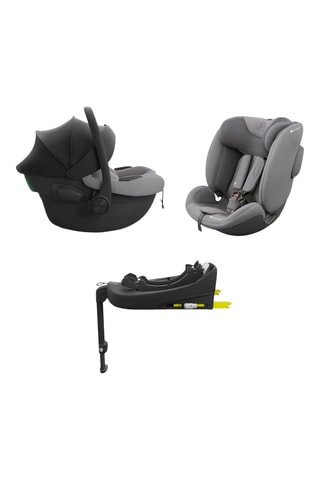 Meegroei-autostoeltje Endura Safe -  40 tot 150 cm - Grijs