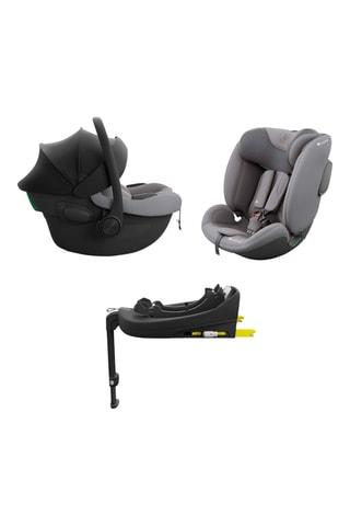 Meegroei-autostoeltje Endura Safe -  40 tot 150 cm - Grijs