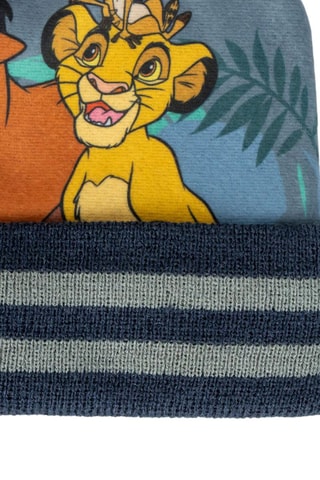 Gorro e luvas O Rei Leão Disney - Cinzento