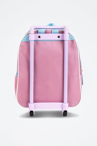 Mochila com rodas Gabby e e Casa mágica - Rosa