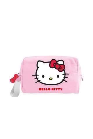 Estojo de higiene Hello Kitty Sanrio - Rosa