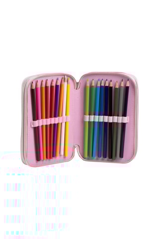 Estojo Minnie Disney - 44 peças - Rosa-maquilhagem