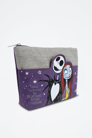 Bolsa de higiene Jack Skellington Sally O Estranho Natal do Sr. Jack Disney - Violeta