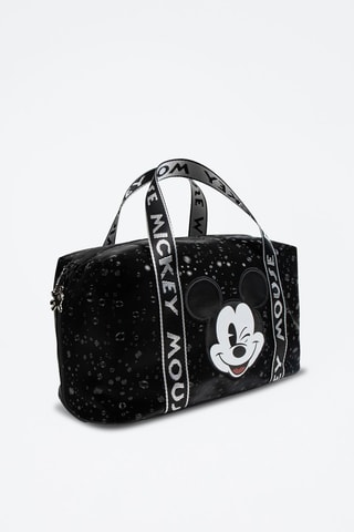 Bolsa de higiene Mickey - Disney - Preto e branco