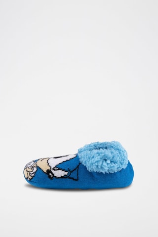Pantufas forradas Sonic Azul-elétrico