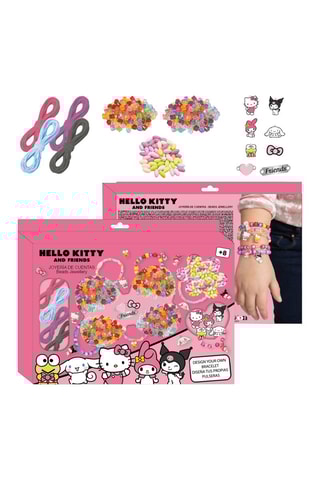 Kit de criação de pulseiras Hello Kitty Sanrio - a partir dos 8 anos 