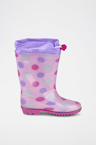 Galochas Minnie Disney Rosa