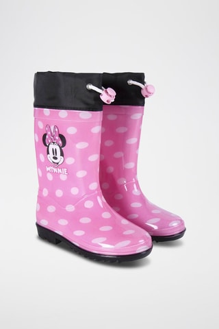 Galochas Minnie Disney Rosa